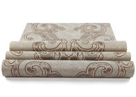 Washable Victorian Style Wallpaper For Living Room , Contemporary Damask Wallpaper Mould Proof