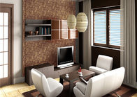 Removable Non-woven Vintage Style Living Room Wallpaper With Geometric Pattern,Anti-static